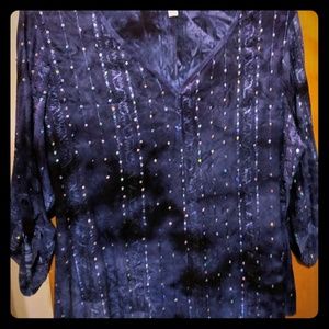 Top with sequins